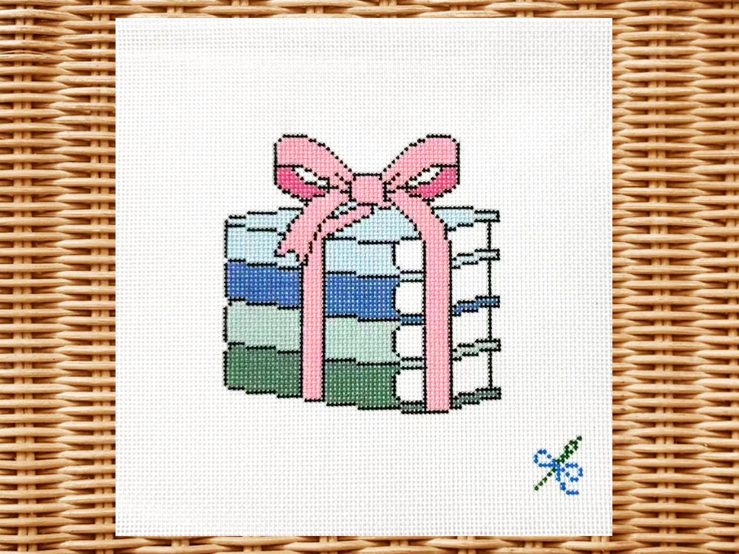 Preorder - Books with Bow Canvas (13 Mesh)