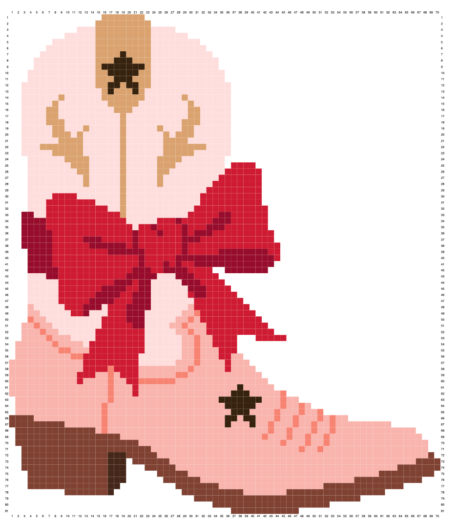 Preorder - Cowgirl Boot with Bow (18 Mesh)