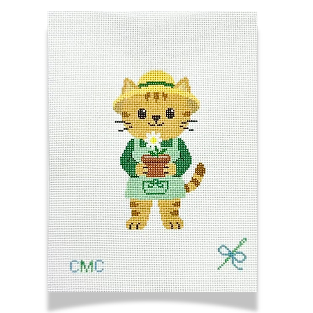 Preorder - Gardening Kitty Canvas (18 Mesh)