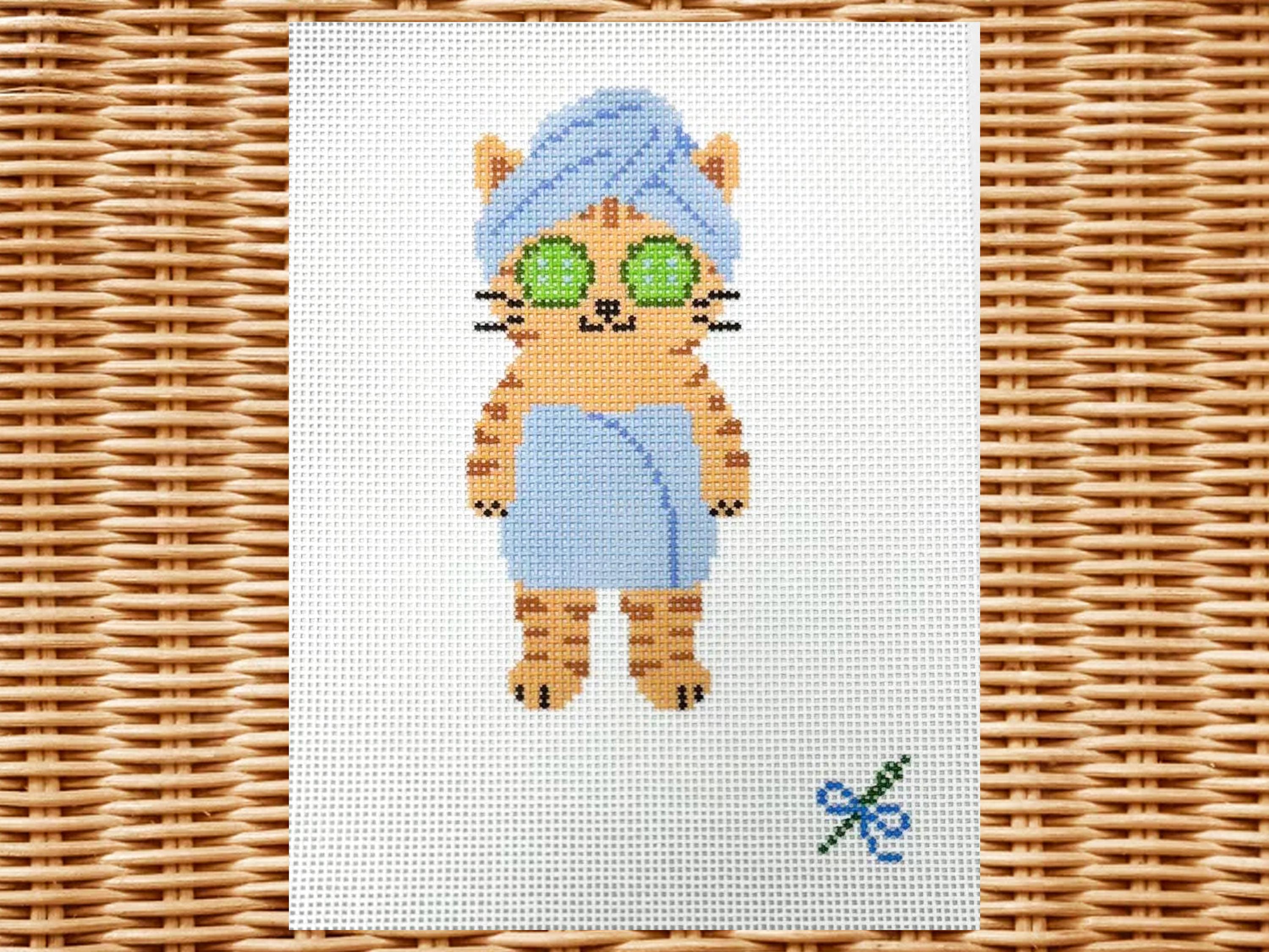 Spa Kitty Canvas (13 Mesh)