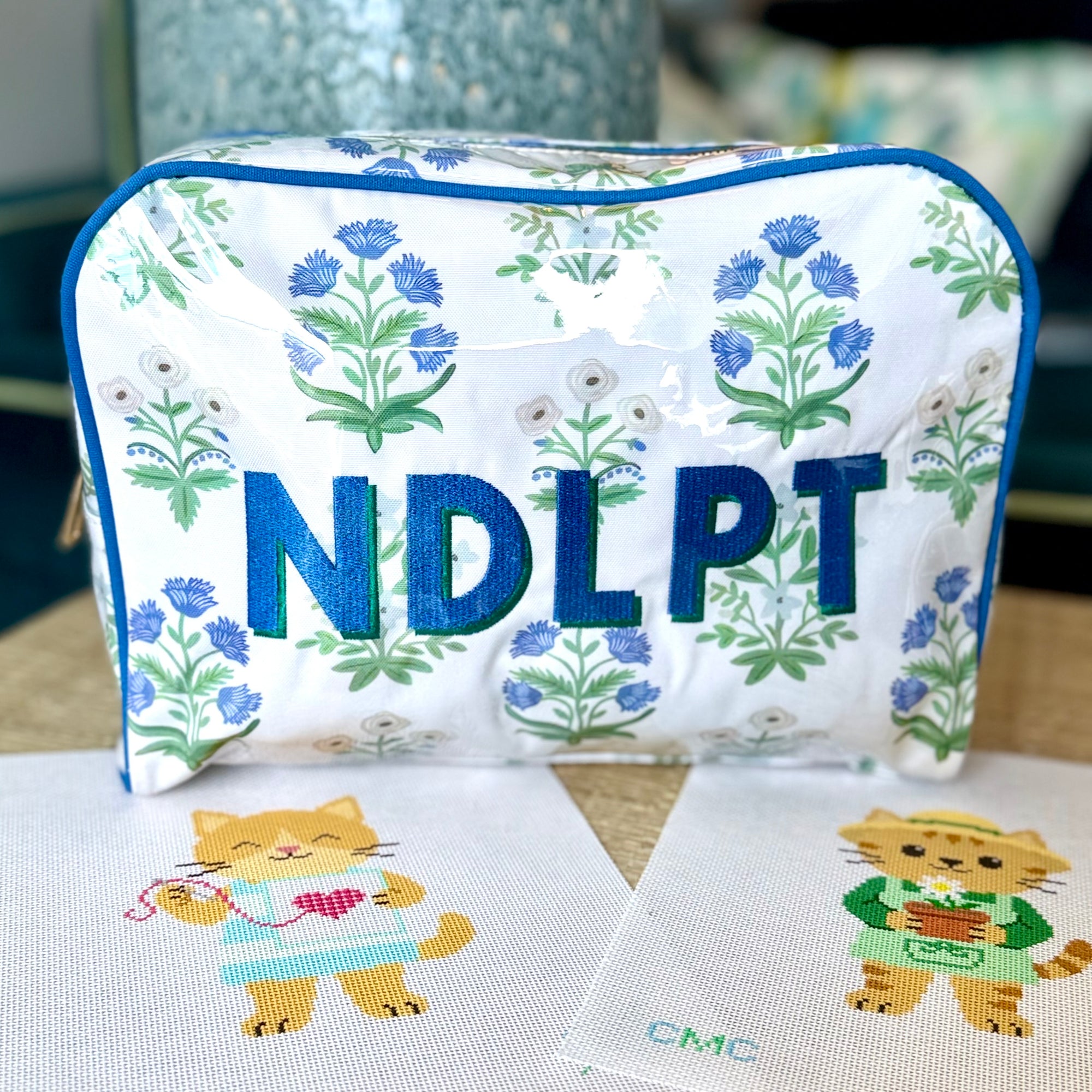 Embroidered NDLPT Project Bag