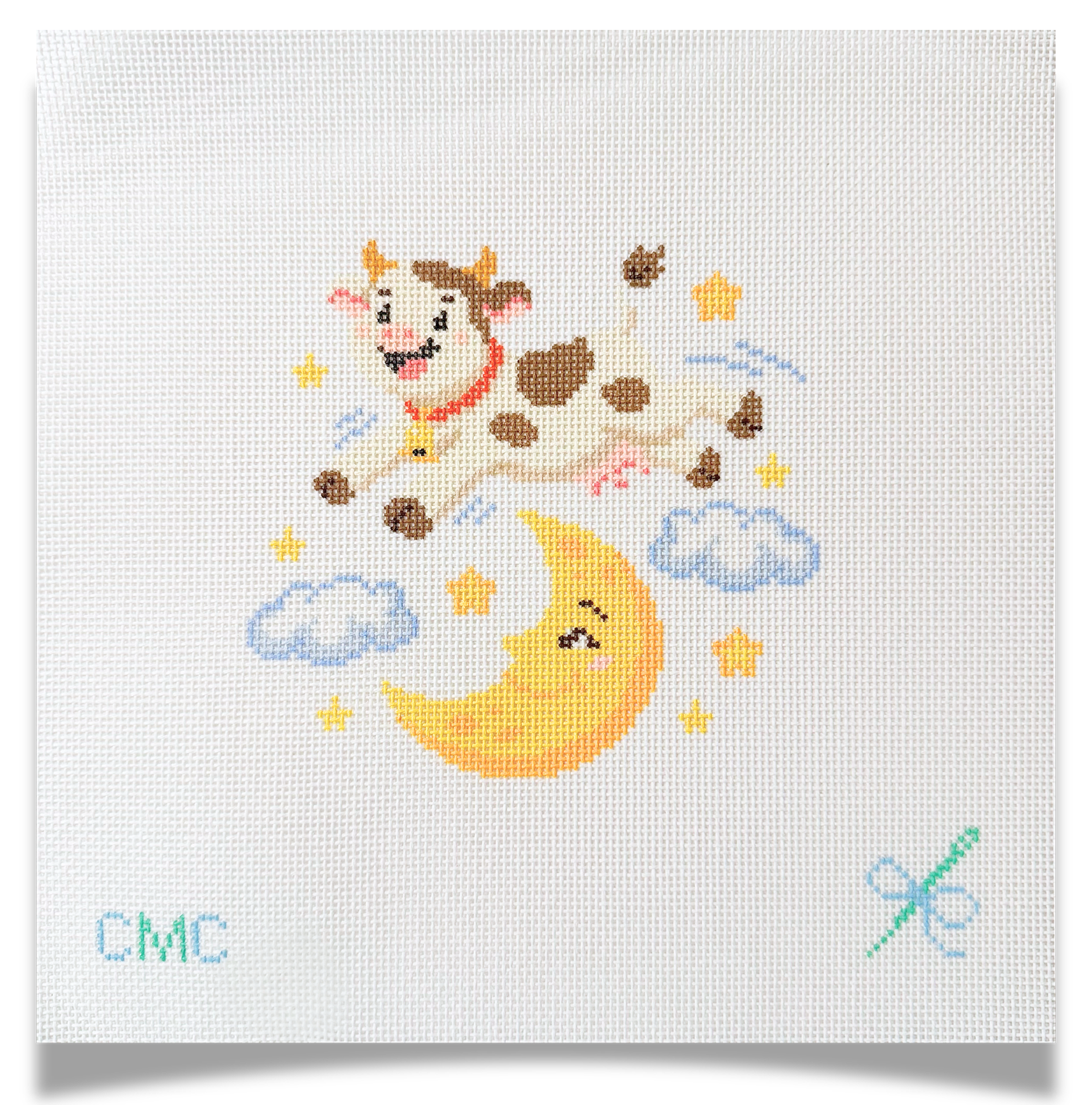 Cow Jumping Over the Moon Canvas