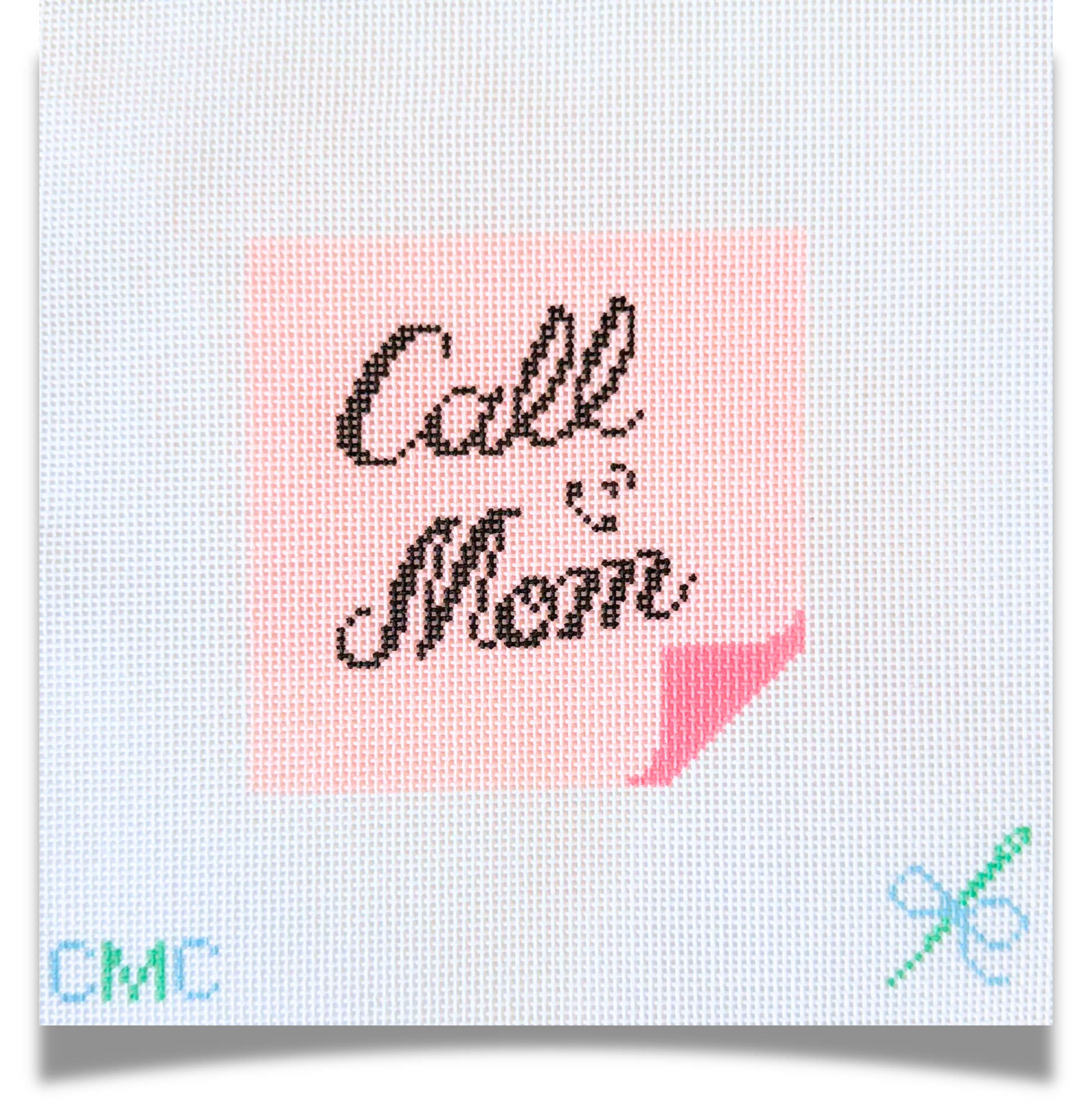 "Call Mom" Pink Post-It
