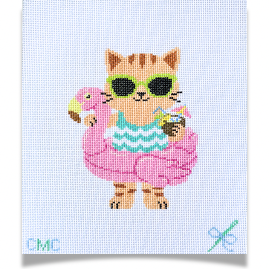 Sally the Summertime Kitty (18 Mesh)