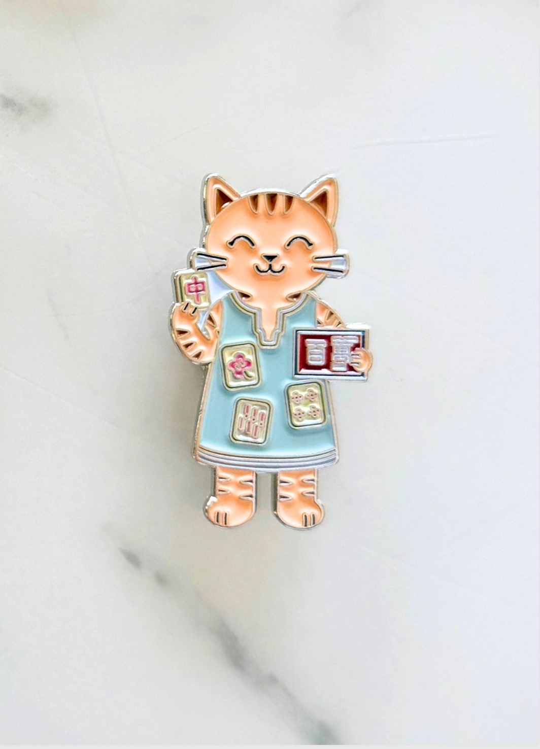 Mahjong Kitty Needleminder